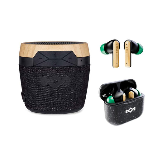 Combo Audífonos Bluetooth Little Bird + Parlante Bluetooth Chant Signature HOM