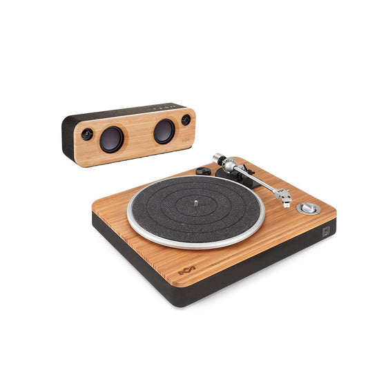 Combo Tornamesa Stir it Up turntable + Parlante Bluetooth Get Together 2 HOM